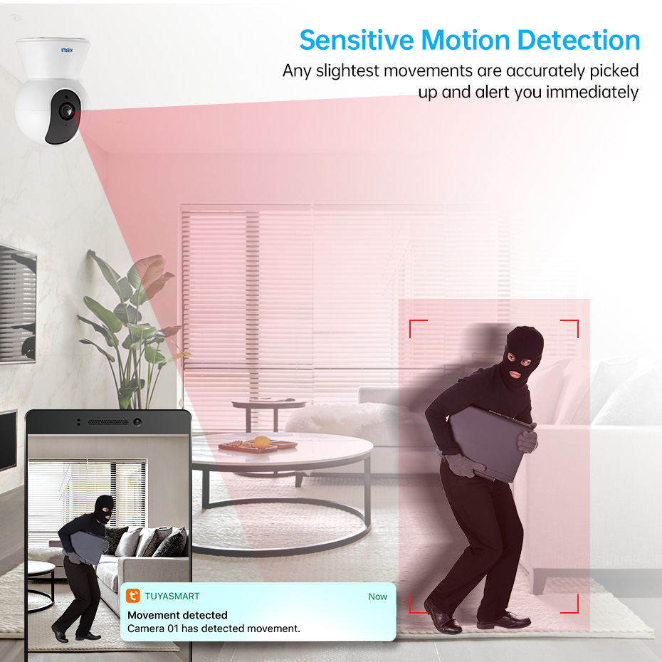 KERUI 5MP Tuya Smart Mini WiFi - Eufy Camera E220 ulasan dan harga