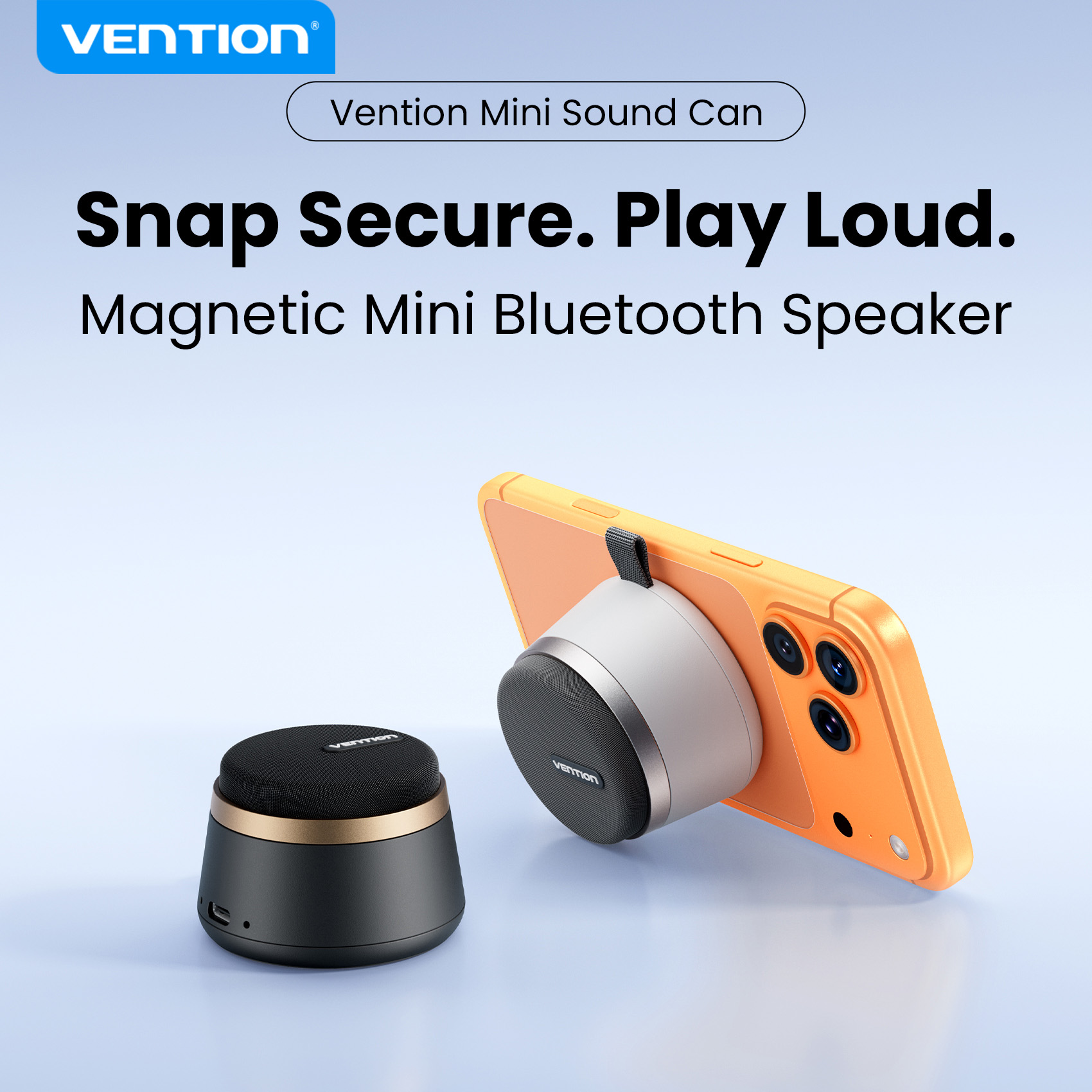 Vention Magnetic Portable Blue - Google Speaker Nest Mini ulasan dan harga