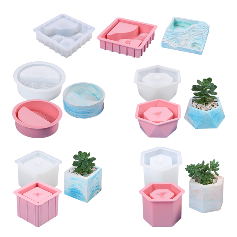 Succulent Flowerpot Silicone M - Echeveria Succulent ulasan dan harga