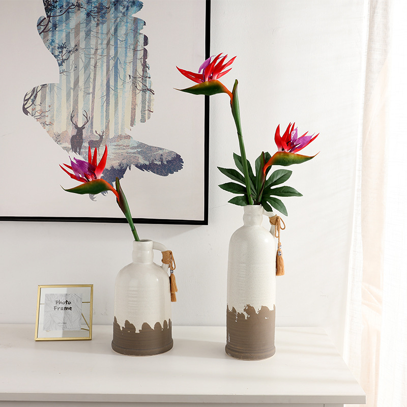 2pcs  Artificial Strelitzia Fa - Bird Paradise Strelitzia ulasan dan harga