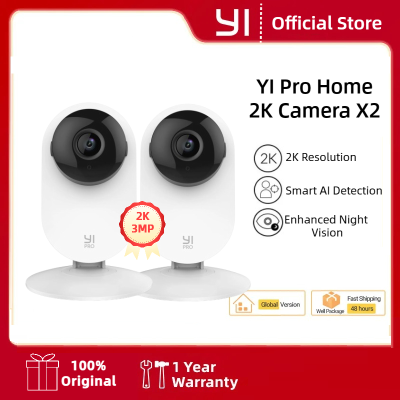 YI 2K 3MP Cameras 2/4Pack Home - Eufy Camera E220 ulasan dan harga