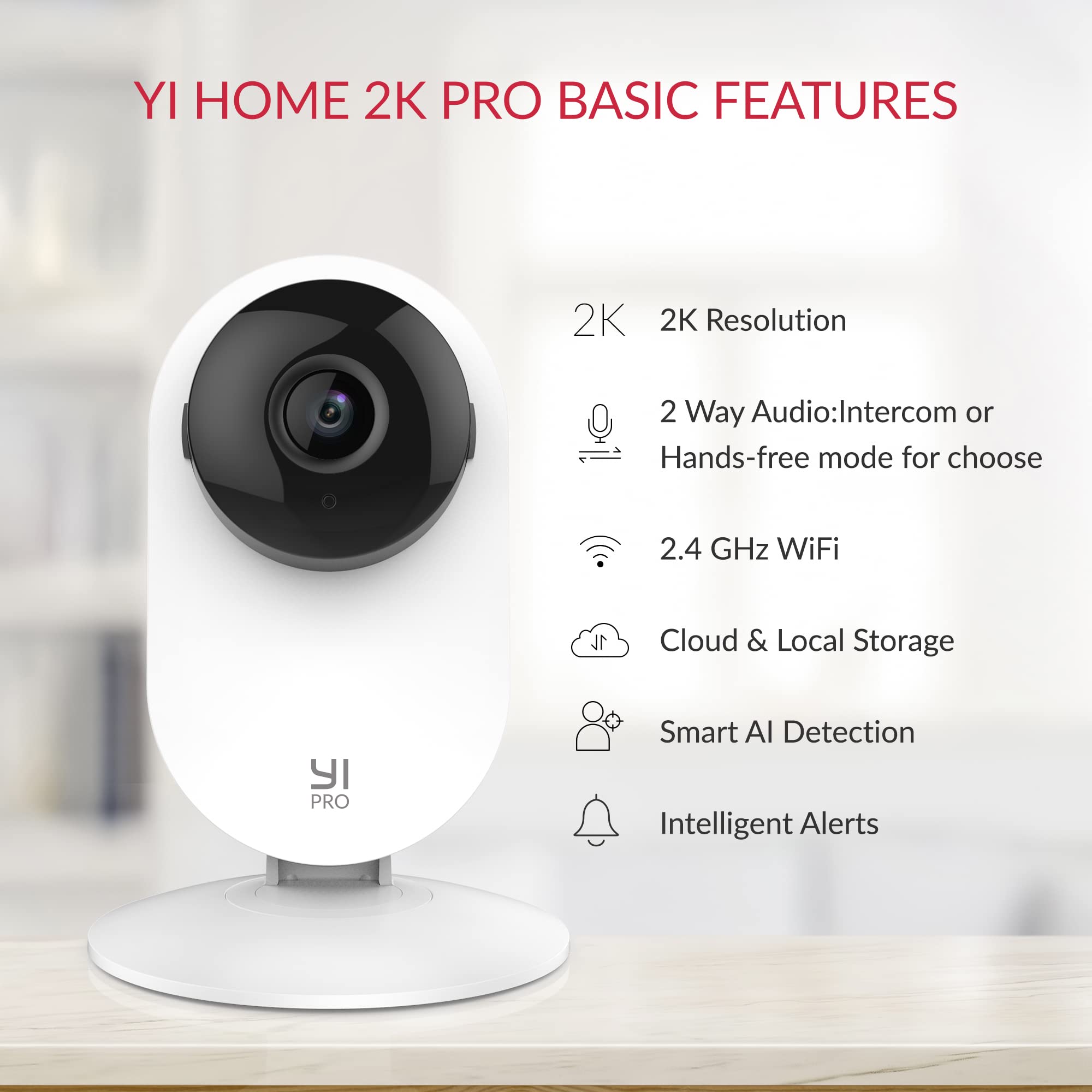 YI 2K 3MP Cameras 2/4Pack Home - Eufy Camera E220 ulasan dan harga