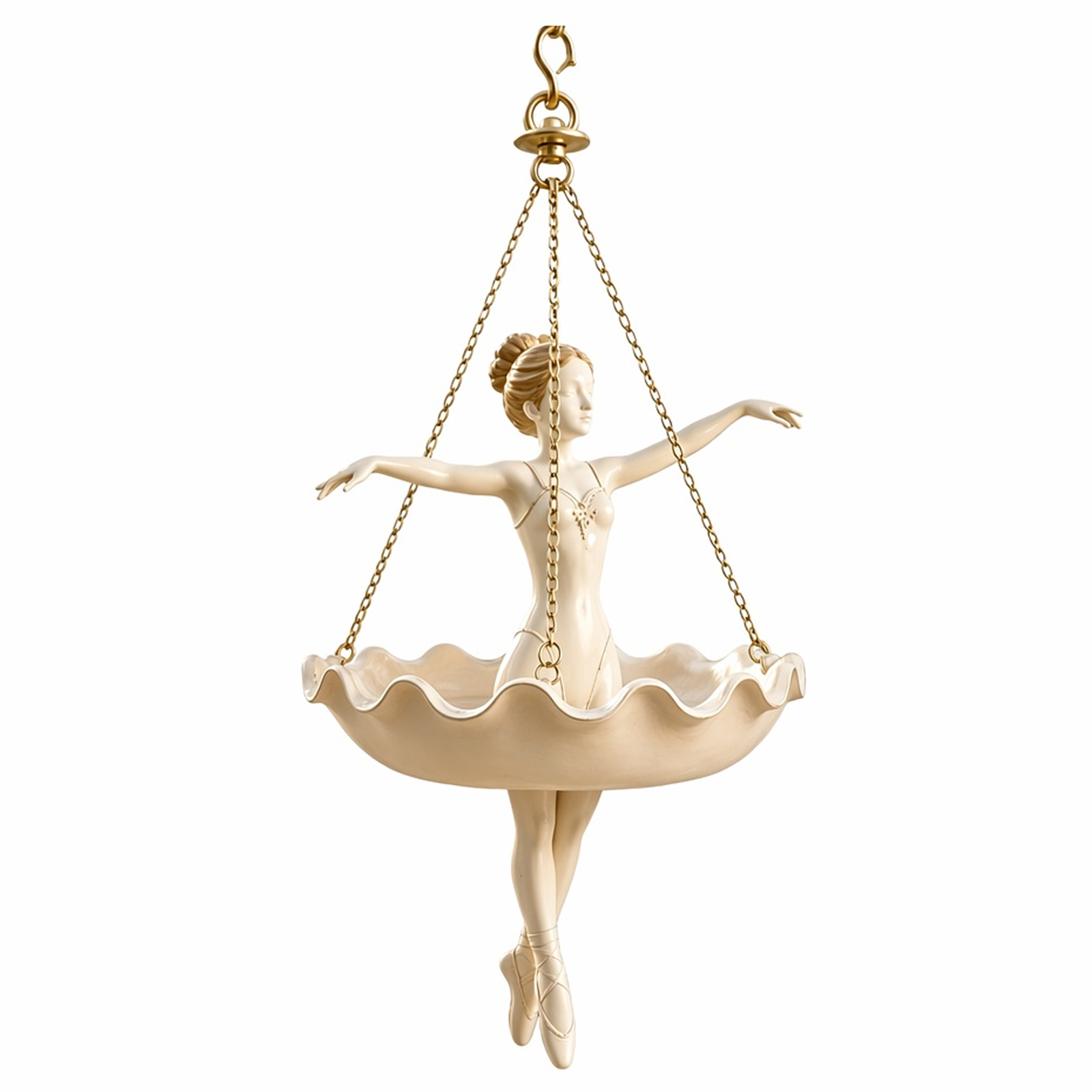 Resin Ballet Dancer Hanging Pl - Spider Plant Hanging ulasan dan harga